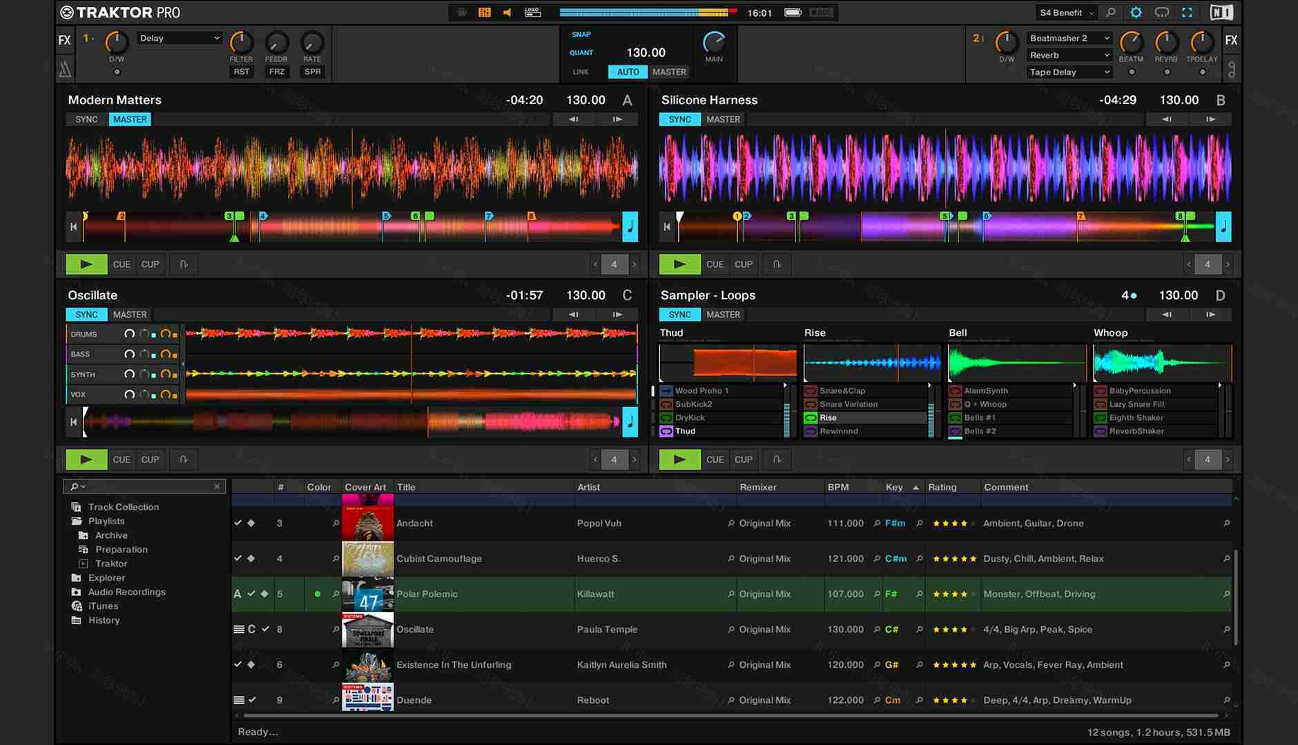 TRAKTOR PRO Plus For Mac v4.1.1.23 DJ混音软件
